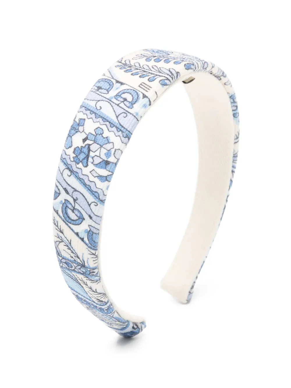 ETRO KIDS floral head band - Blu