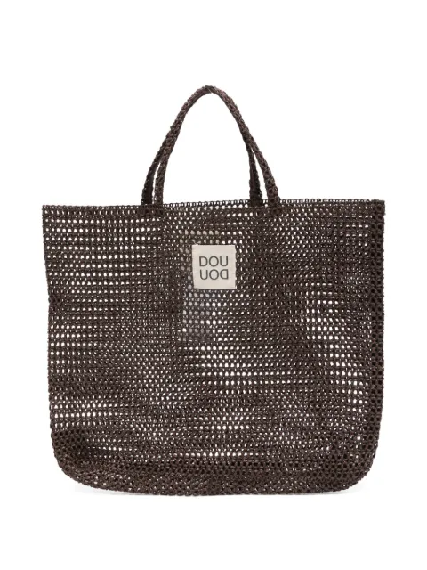 Douuod Kids woven top handle bag
