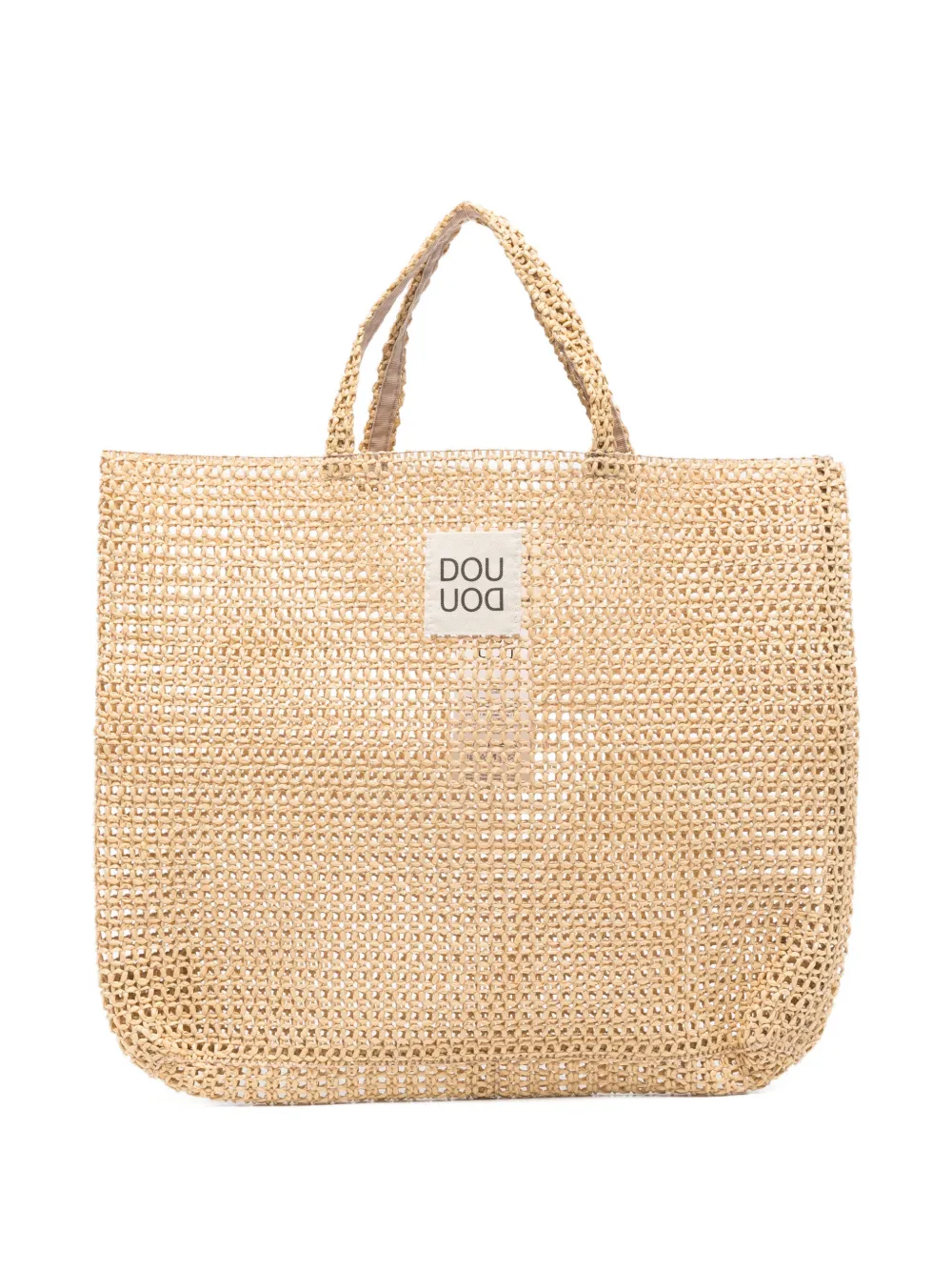 Douuod Kids woven tote bag - Toni neutri
