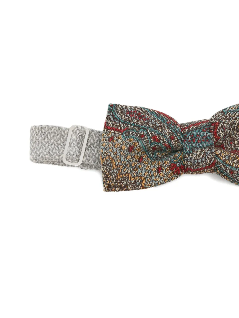  Etro Kids Patterned Bow Tie - Brown 