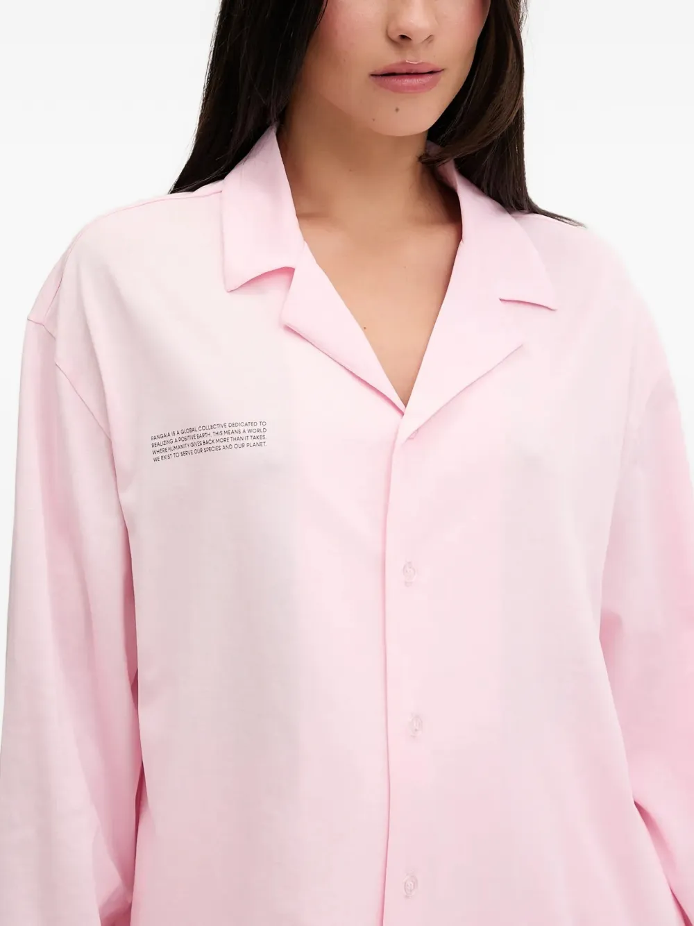 Buttoned Long-Sleeves Nightwear Set