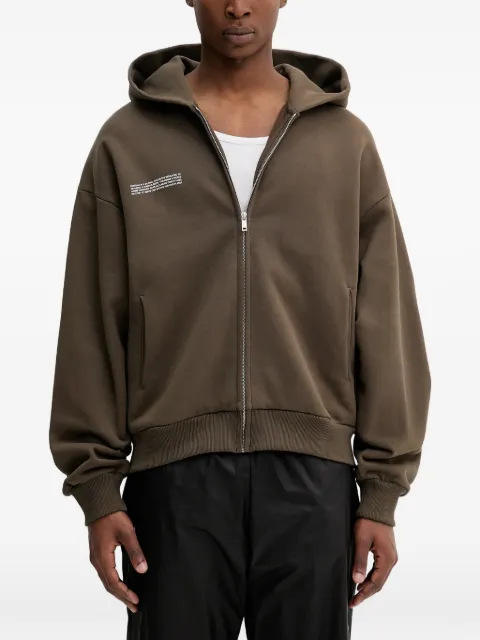 Pangaia  zip-up hoodie