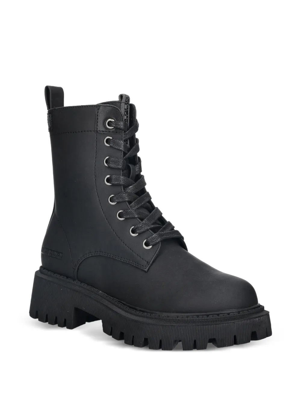  Napapijri Botas Con Suela Dentada - Negro 