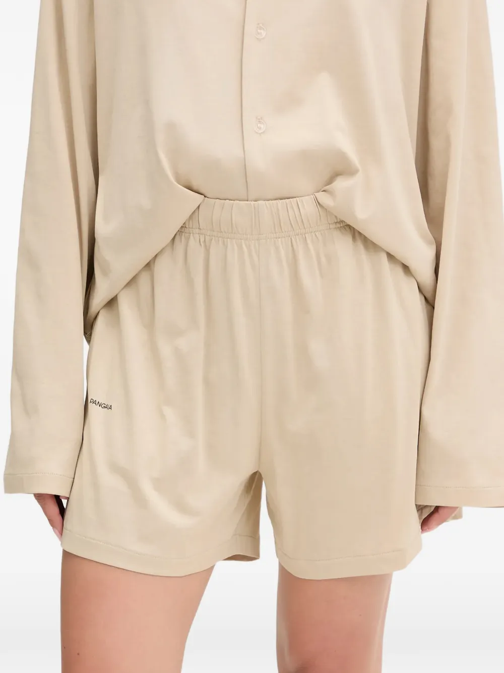  Pangaia Buttoned Pyjama Set - Neutrals 