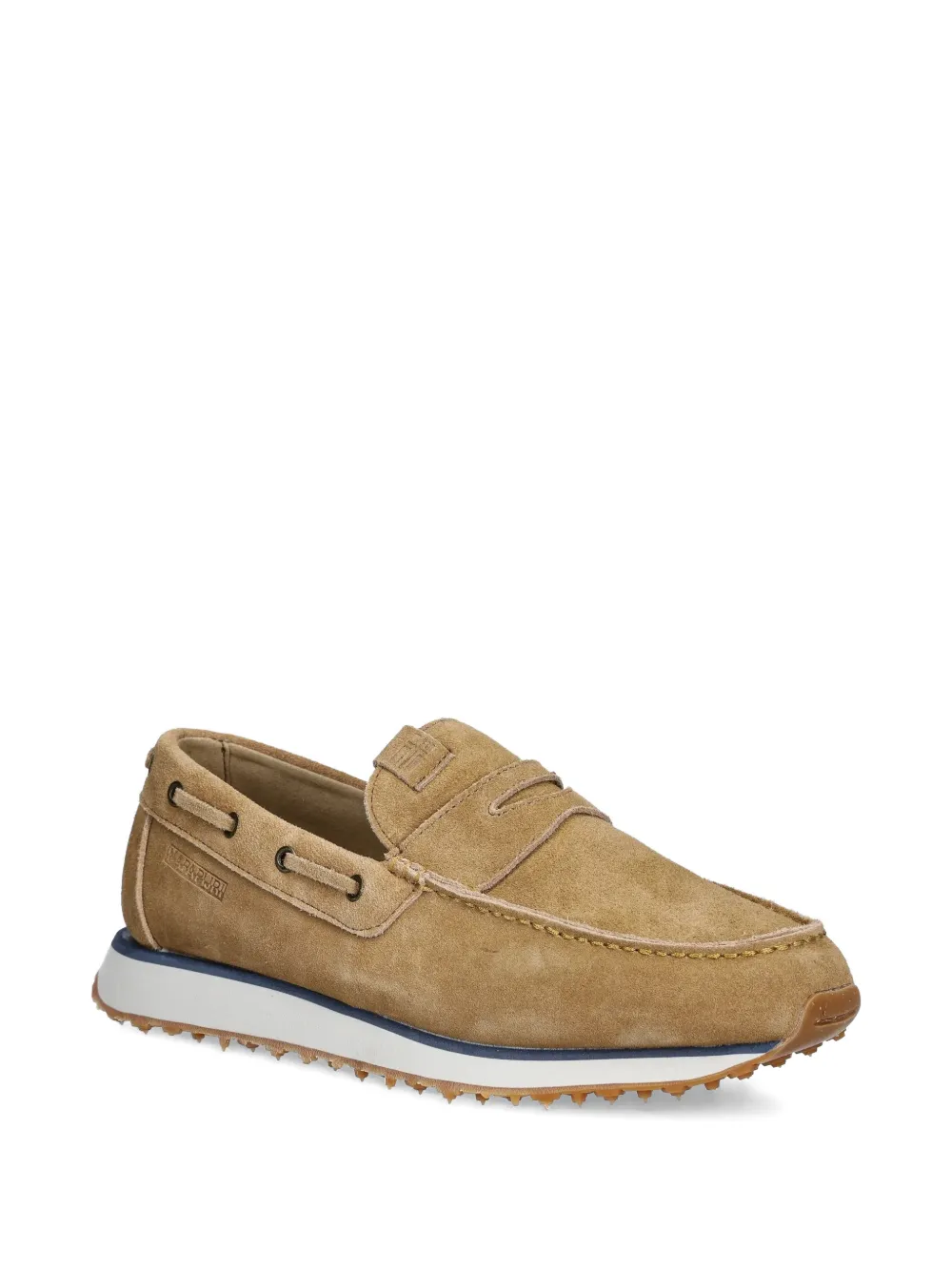 Napapijri Shard suede loafers - Bruin