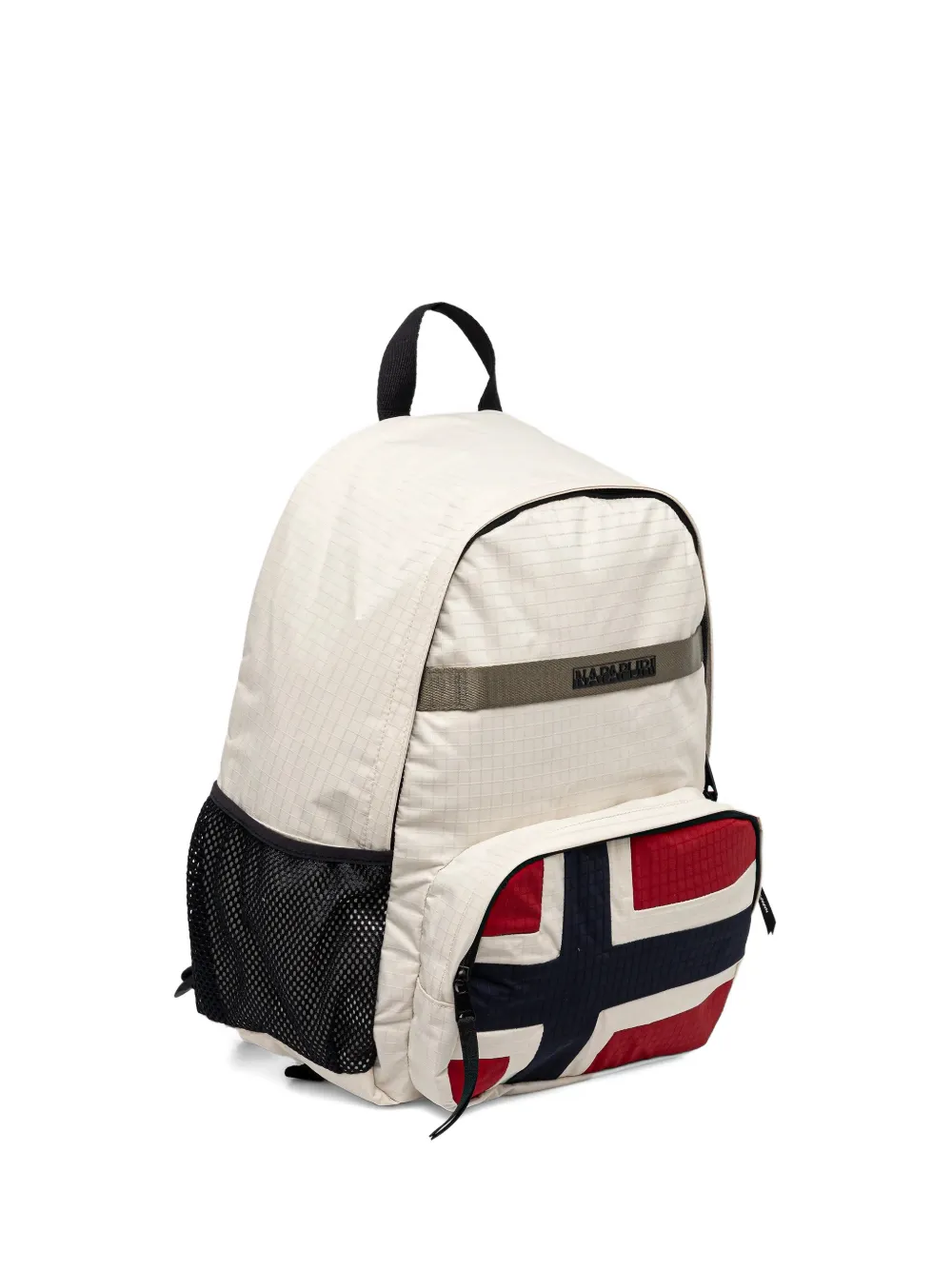 Napapijri Nadir flag graphic backpack - Bianco