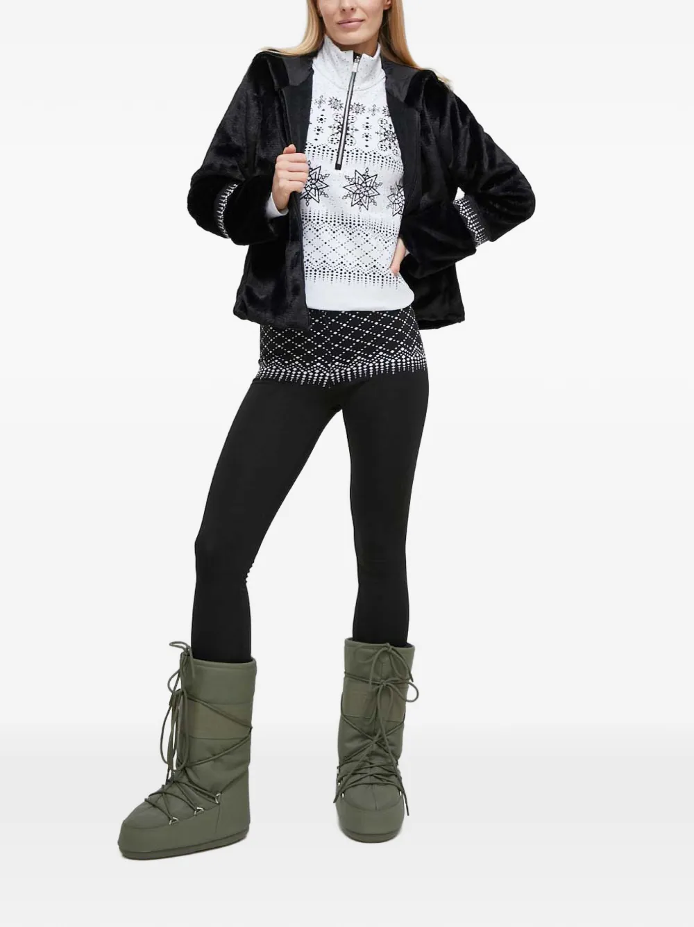  Newland Calipso Hooded Jacket - Black 