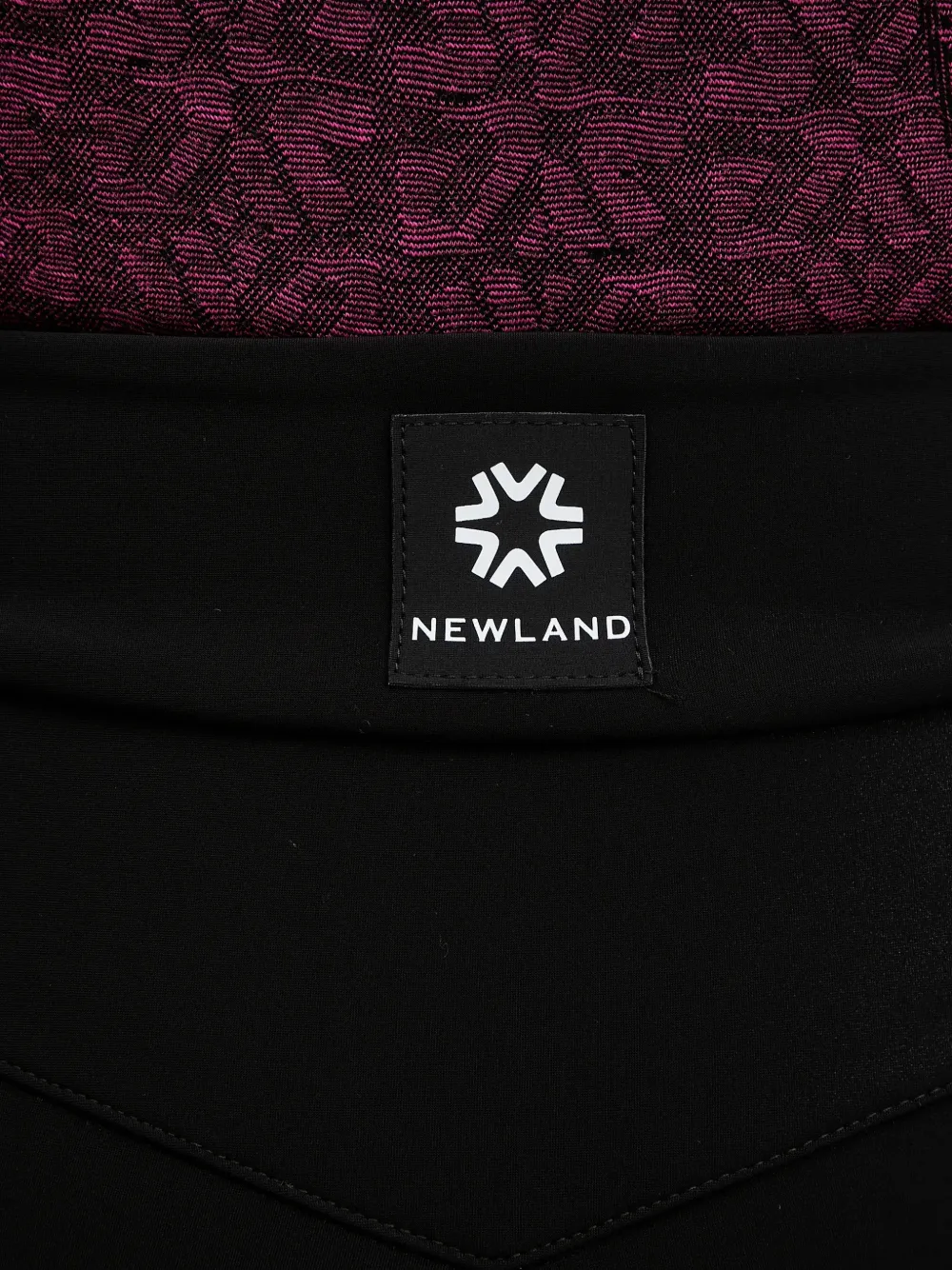 NEWLAND Legging met patroon Zwart