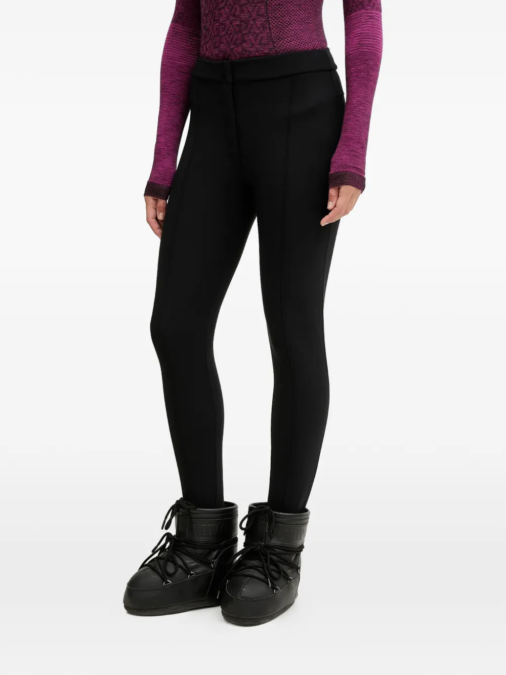 NEWLAND patterned leggings - Nero