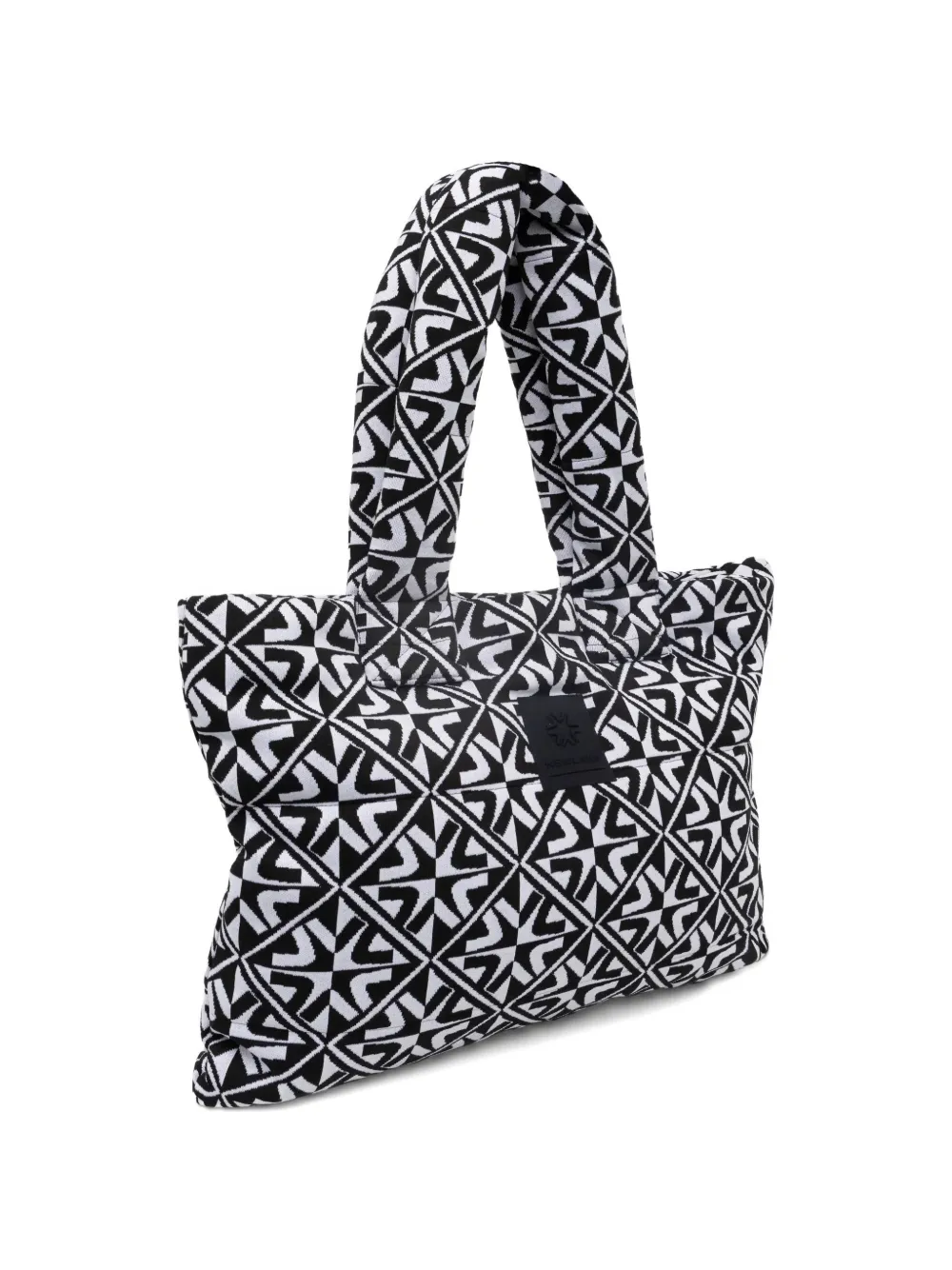  Newland Patterned Tote Bag - Black 
