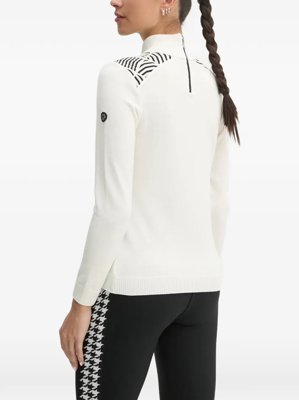 Patterned Graphic Sweater