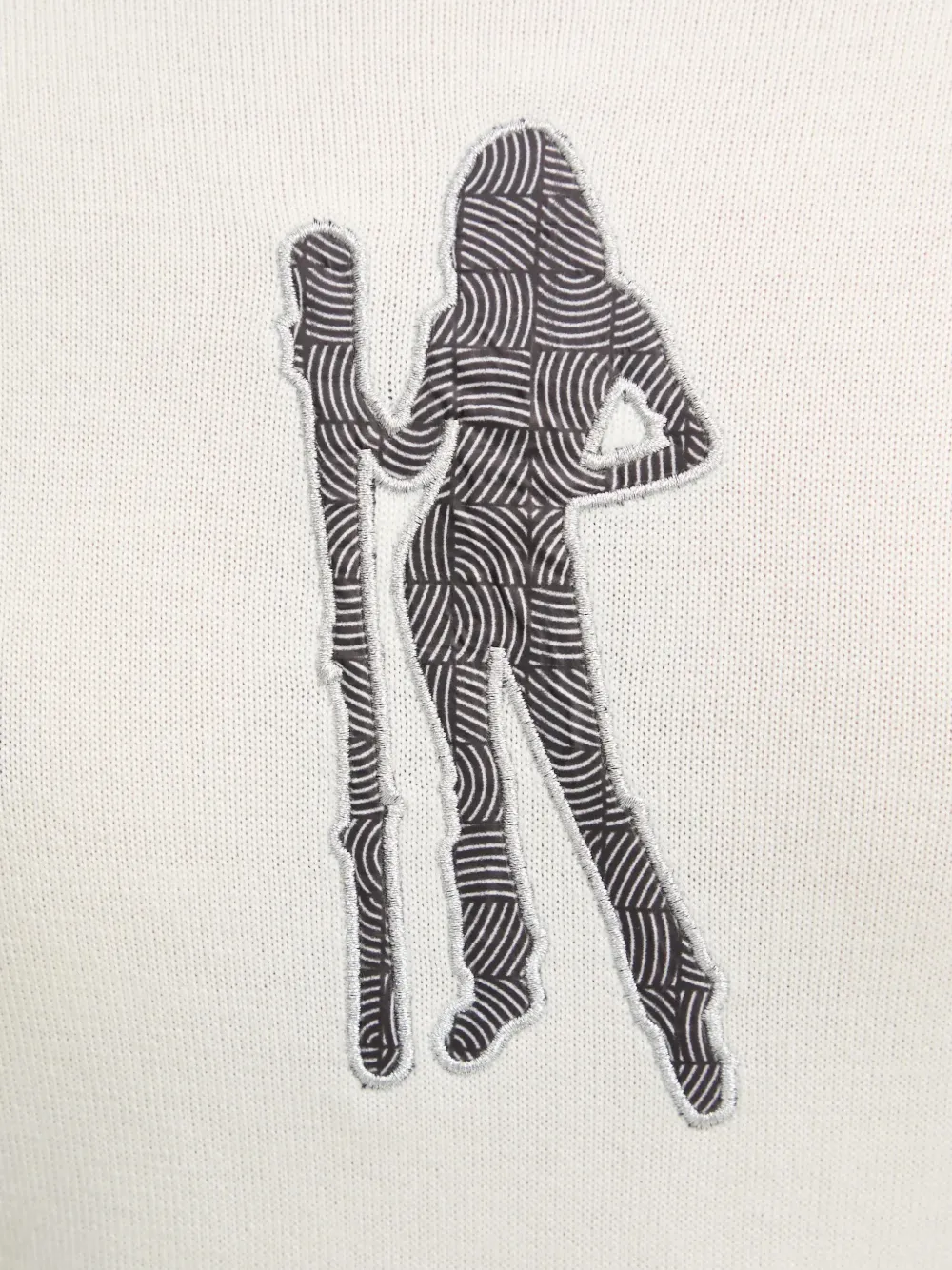 Patterned Graphic Sweater