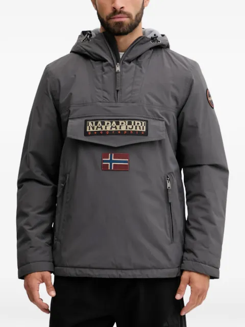 Napapijri hooded patch jacket