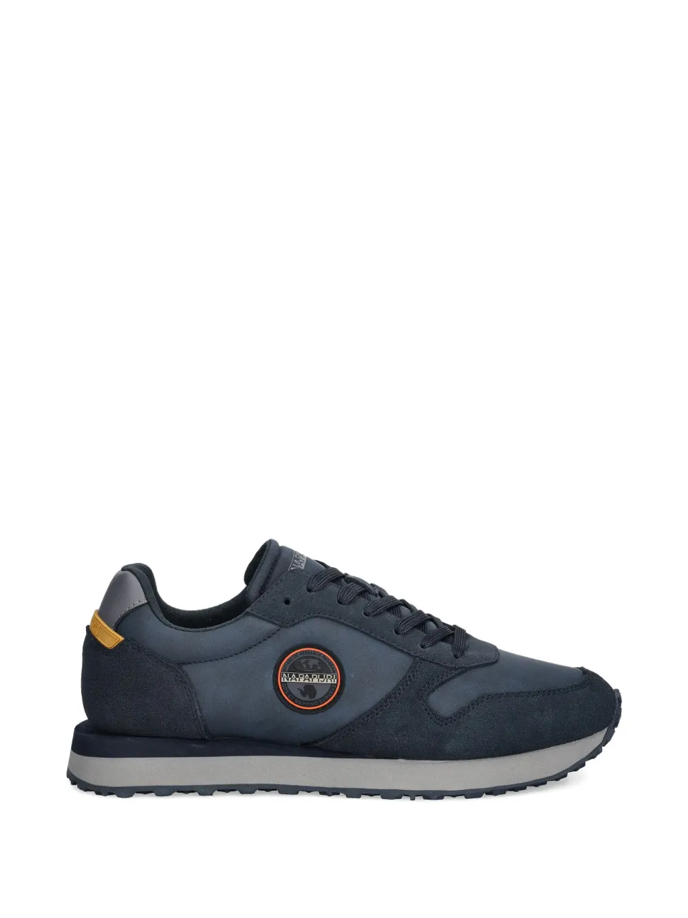 Napapijri Nova Logo-patch Sneakers In Blue