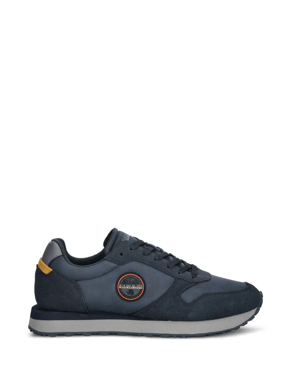 Napapijri Nova logo-patch sneakers - Blu