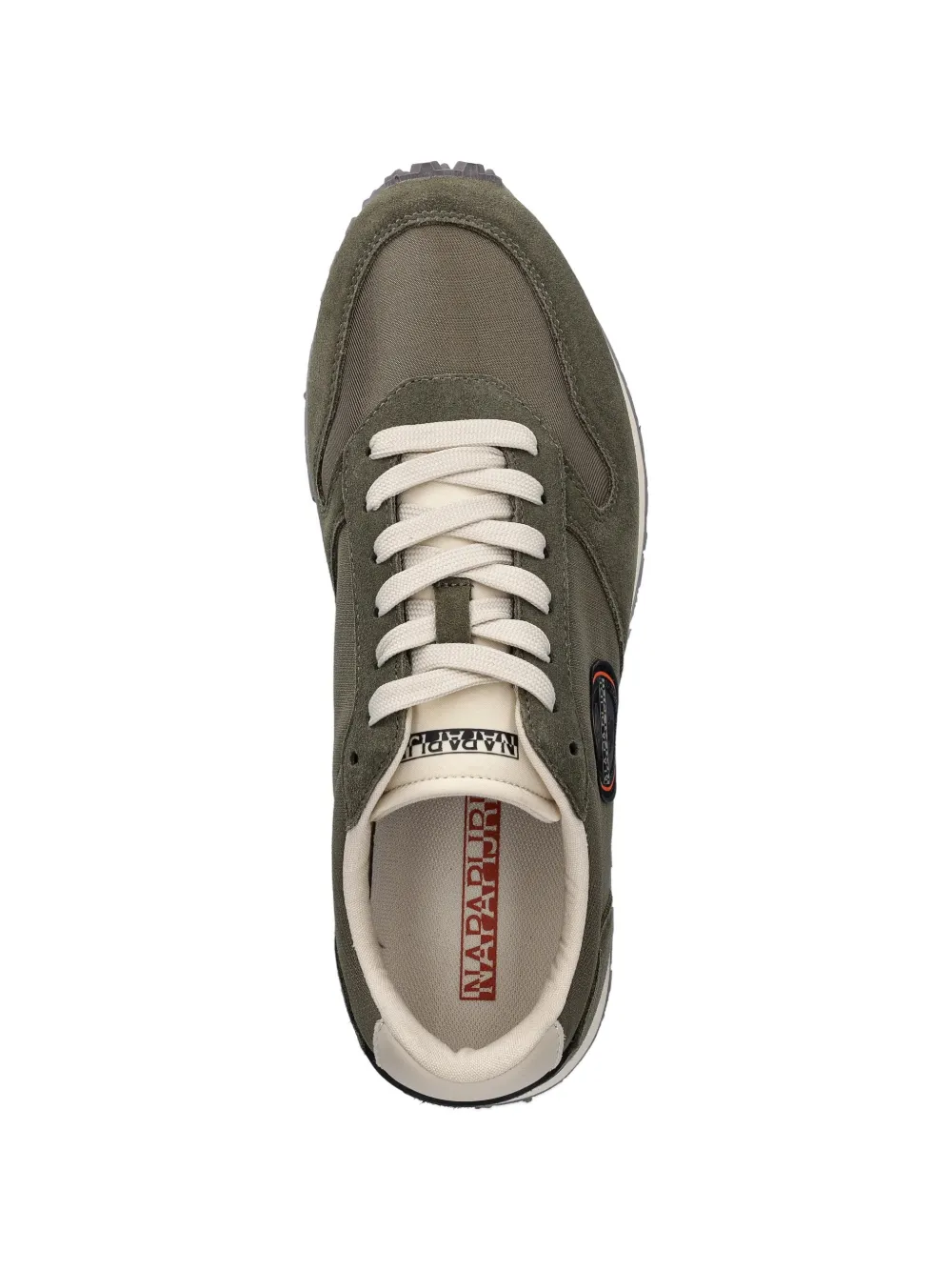 Napapijri Nova sneakers met logopatch Groen