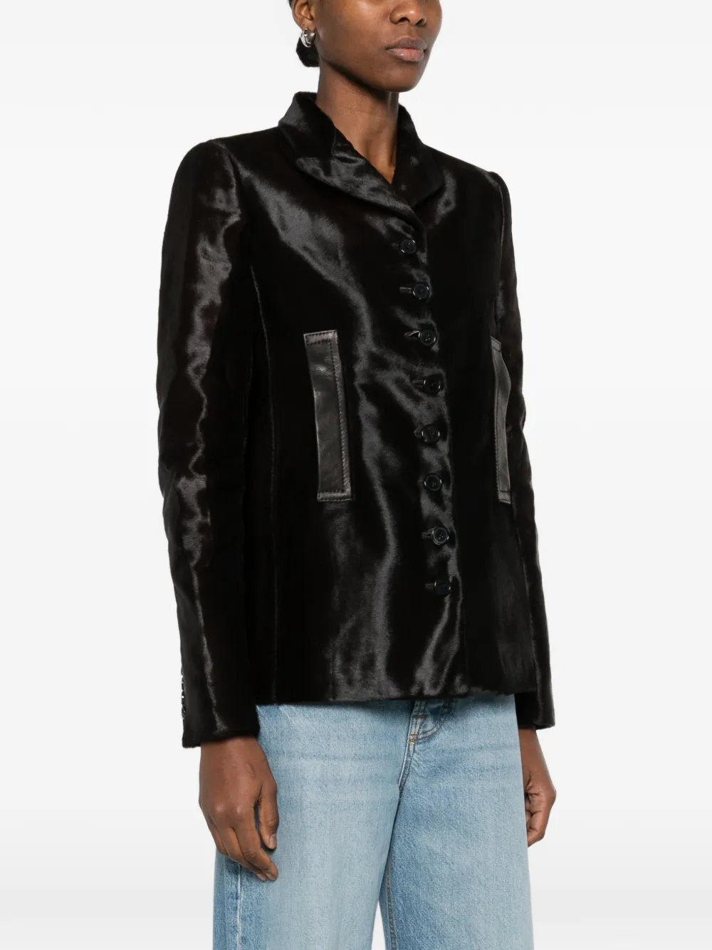  Khaite Saraphina Jacket - Brown 