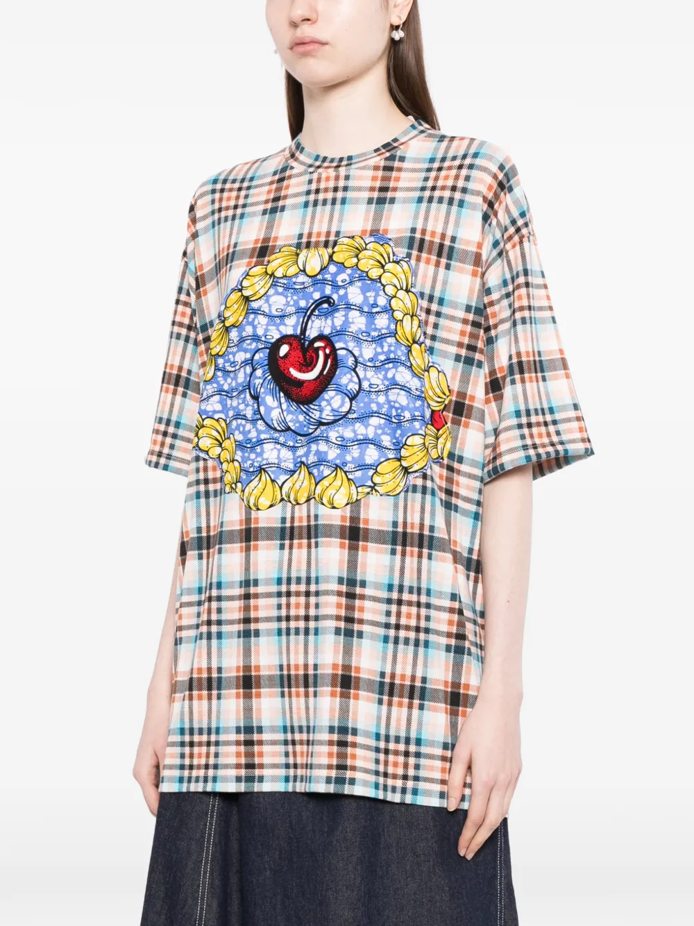  Penultimate Plaid T-shirt - Orange 