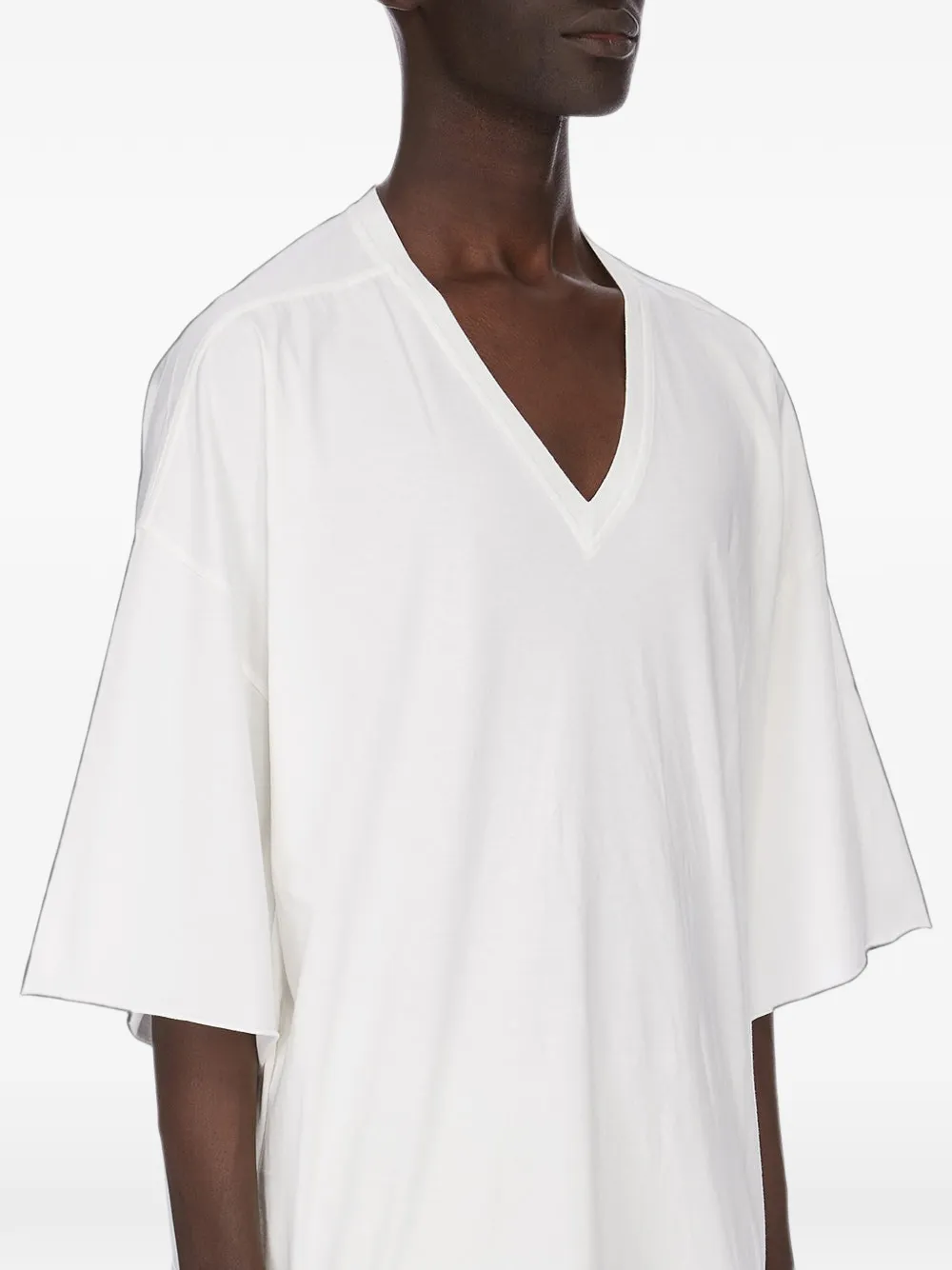 Rick Owens Tommy T-shirt met V-hals Wit