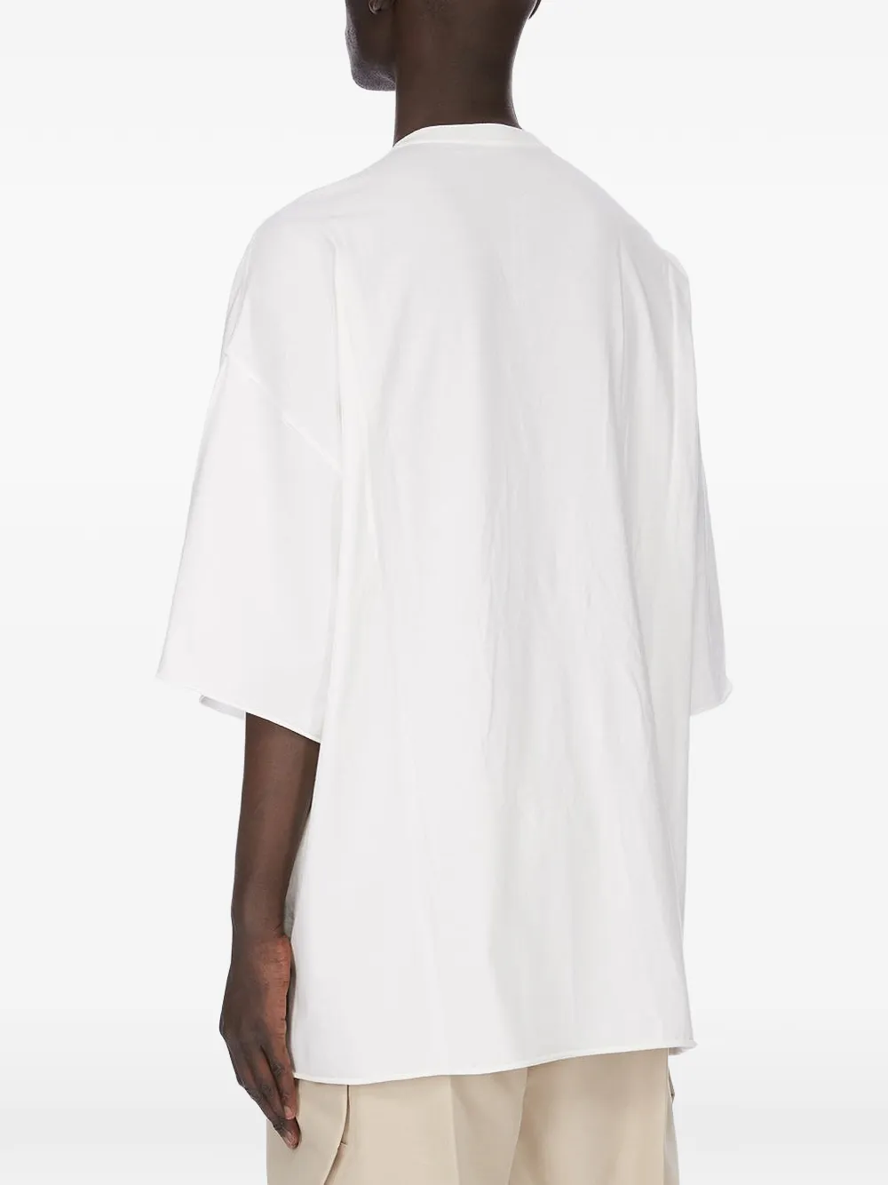 Rick Owens Tommy T-shirt met V-hals Wit