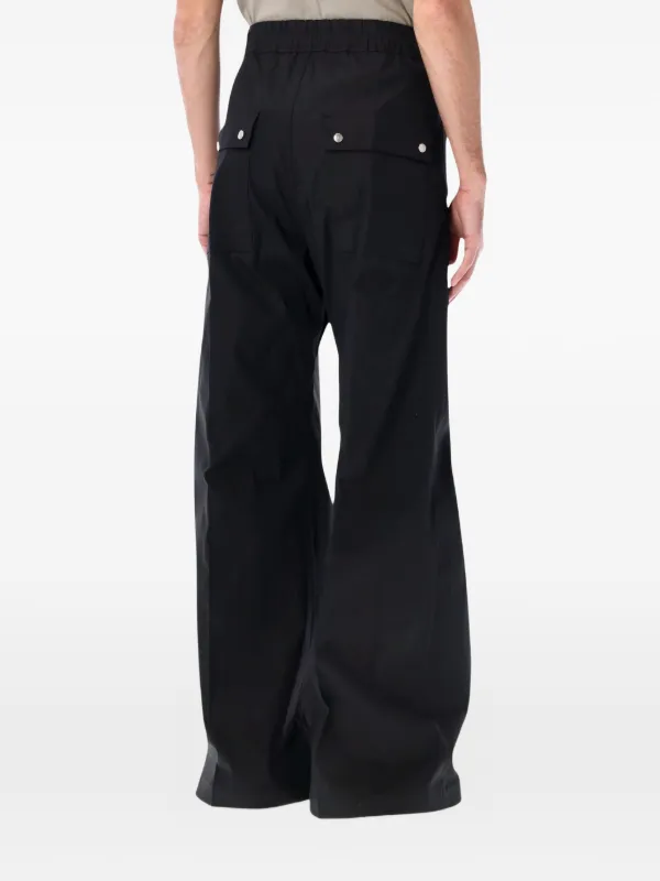 Rick Owens ドローストリング パンツ | ブラック | FARFETCH JP