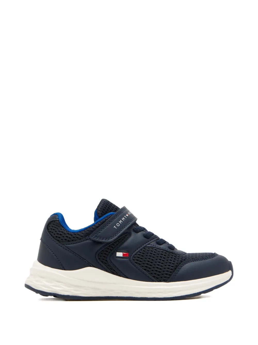 Tommy Hilfiger Junior lace-up sneakers Blauw