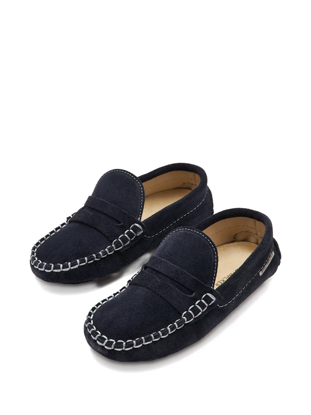BabyWalker stitched loafers Blauw