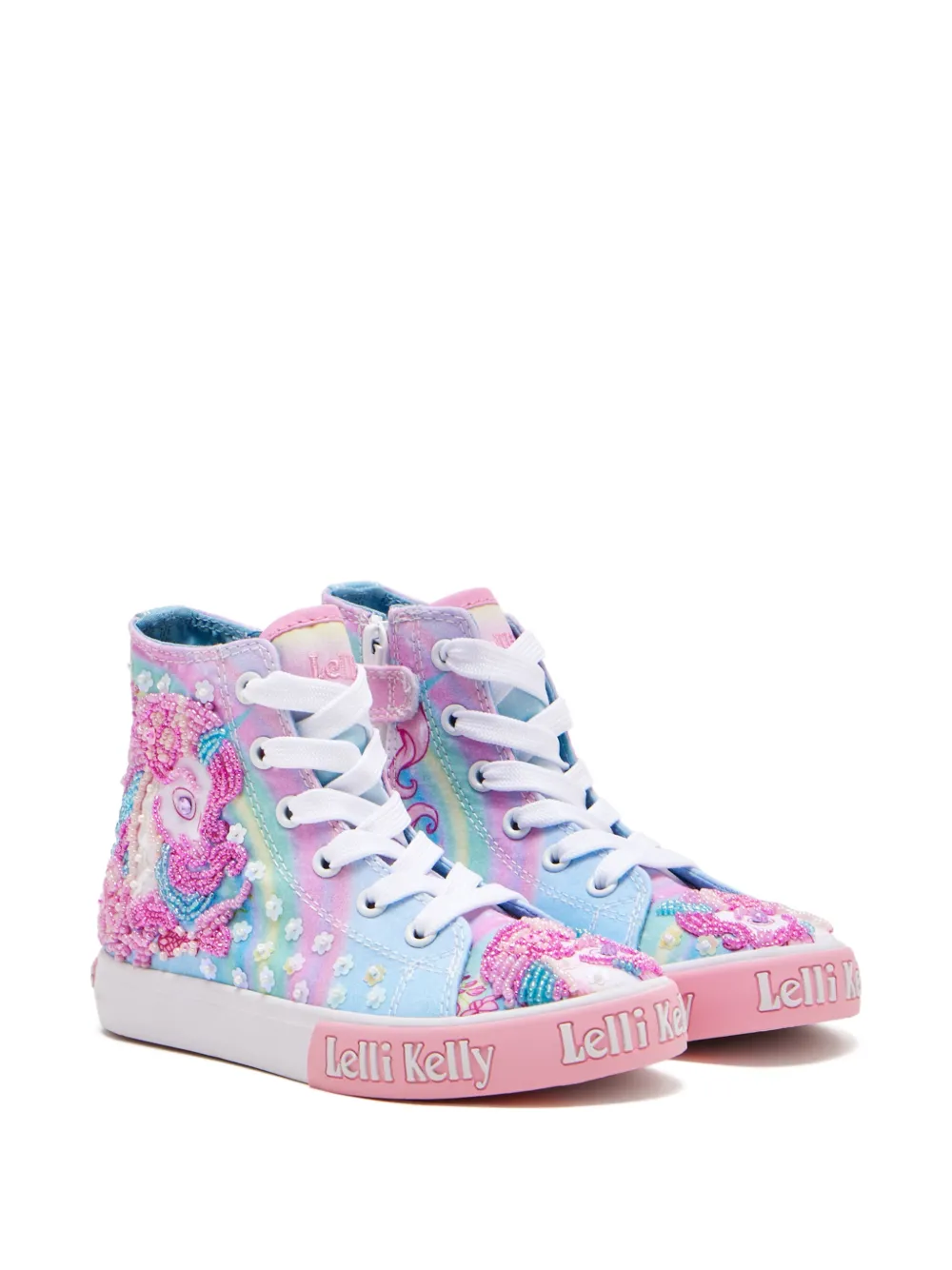 Lelli Kelly unicorn-embellishment sneakers - Blu