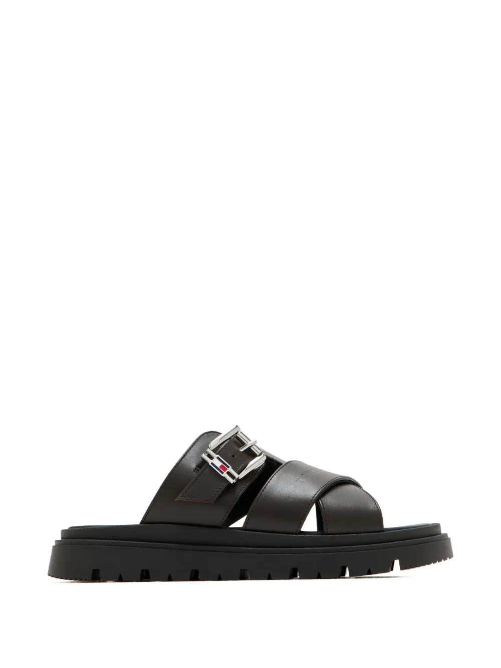 Tommy Hilfiger Junior buckle-strap sandals Bruin
