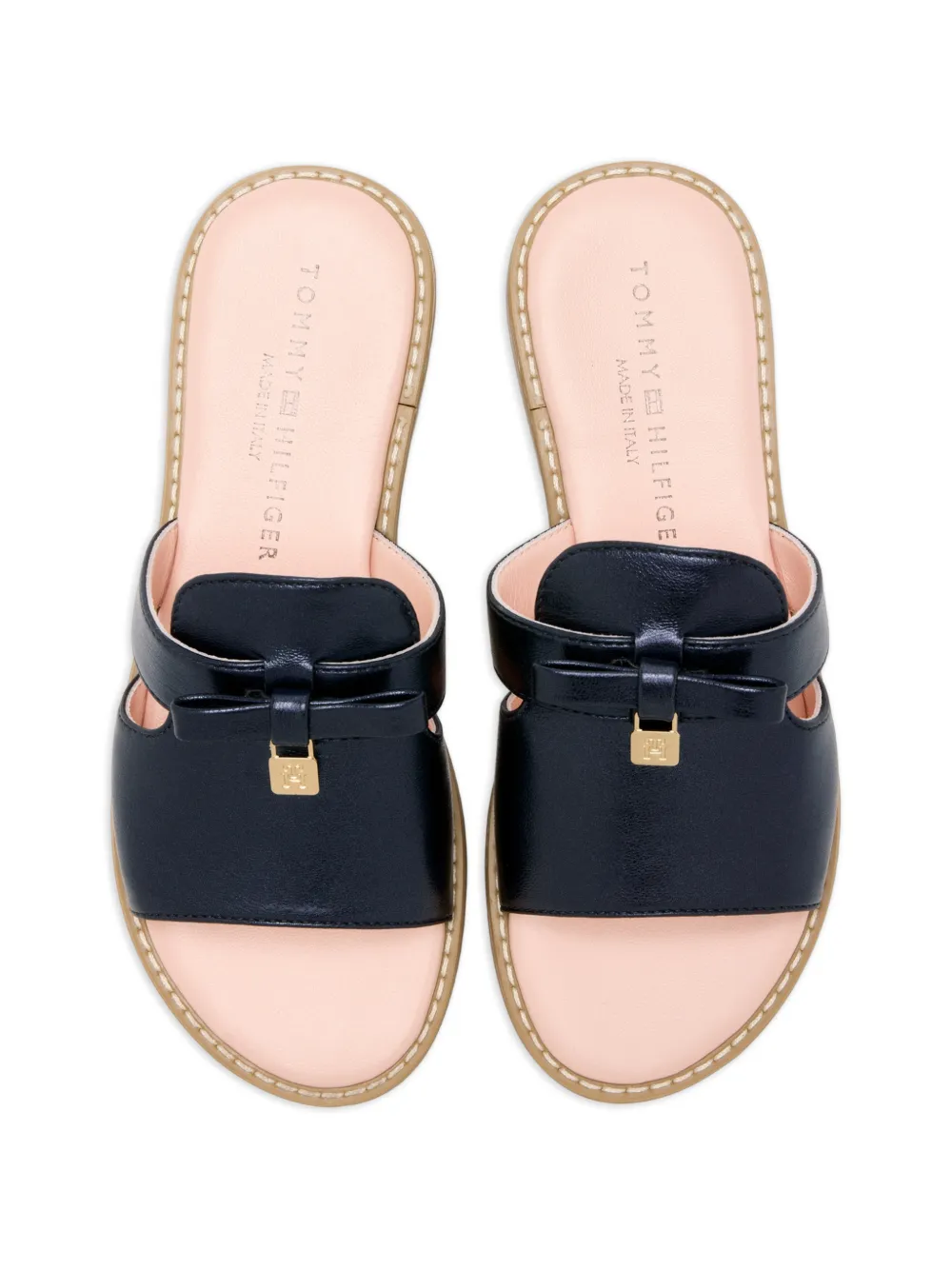 Tommy Hilfiger Junior bow sandals Blauw