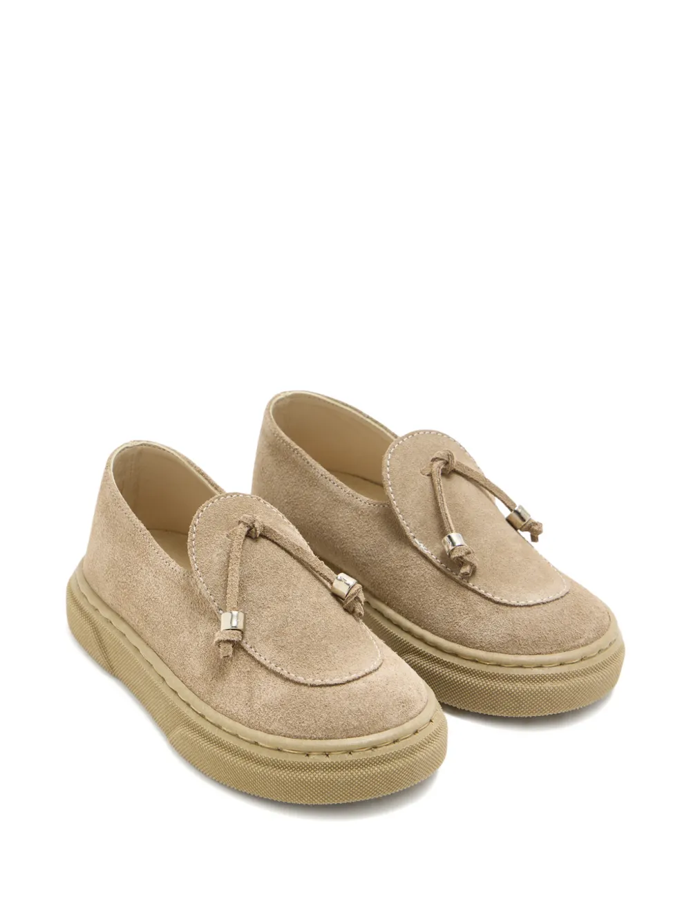 BabyWalker Loafers met kwastje Beige