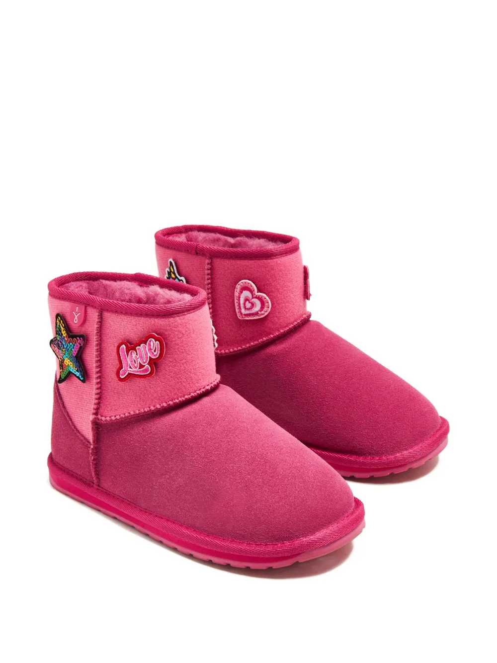 Emu Kids Laarzen met sterdetail Roze