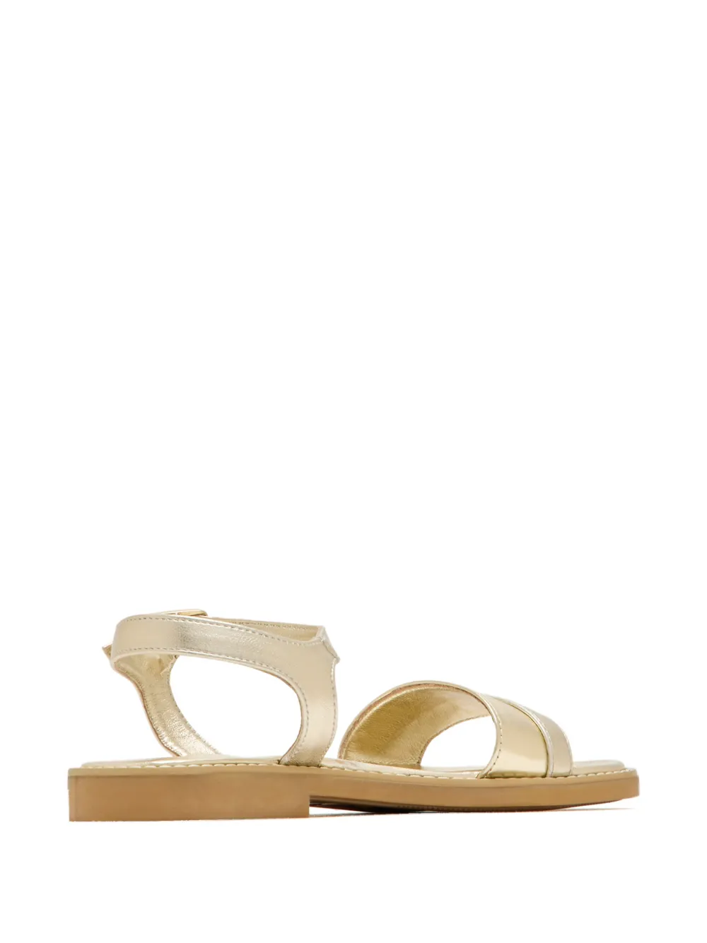 Calvin Klein Kids Sandalen met gesp Goud