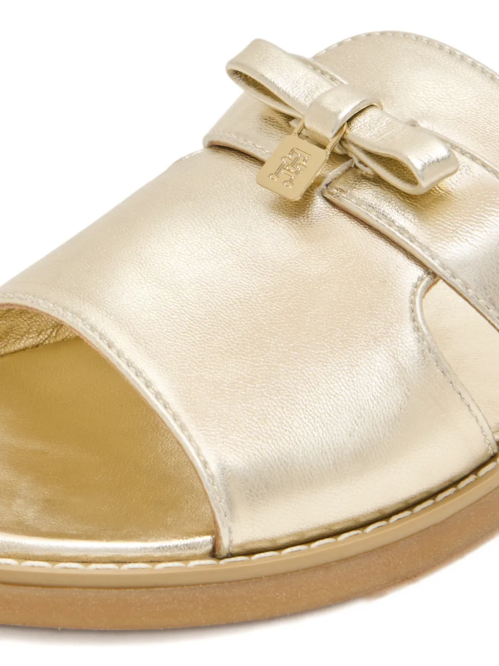 Tommy Hilfiger Junior bow-detail sandals Goud