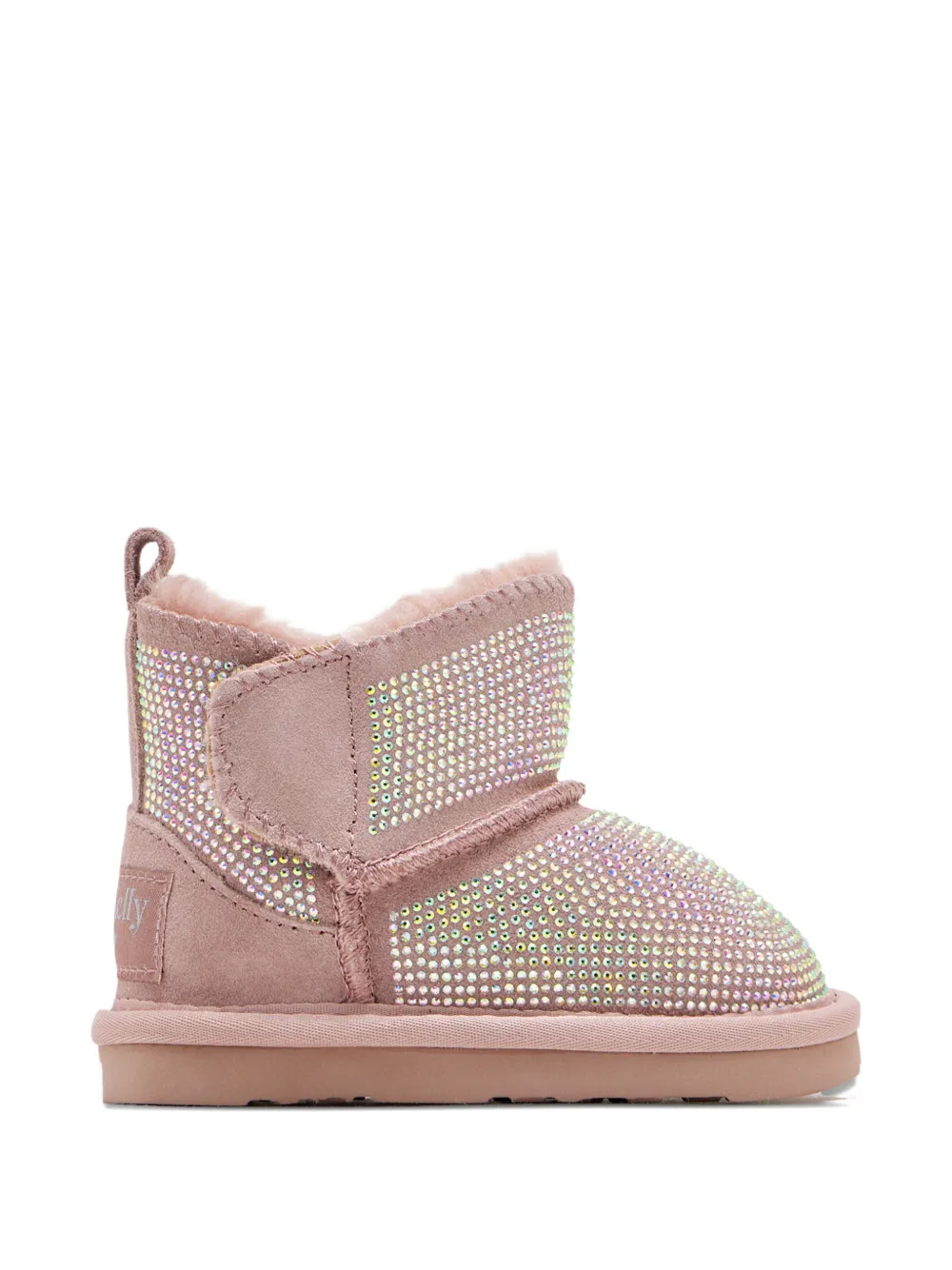 Lelli Kelly logo-patch boots - Roze