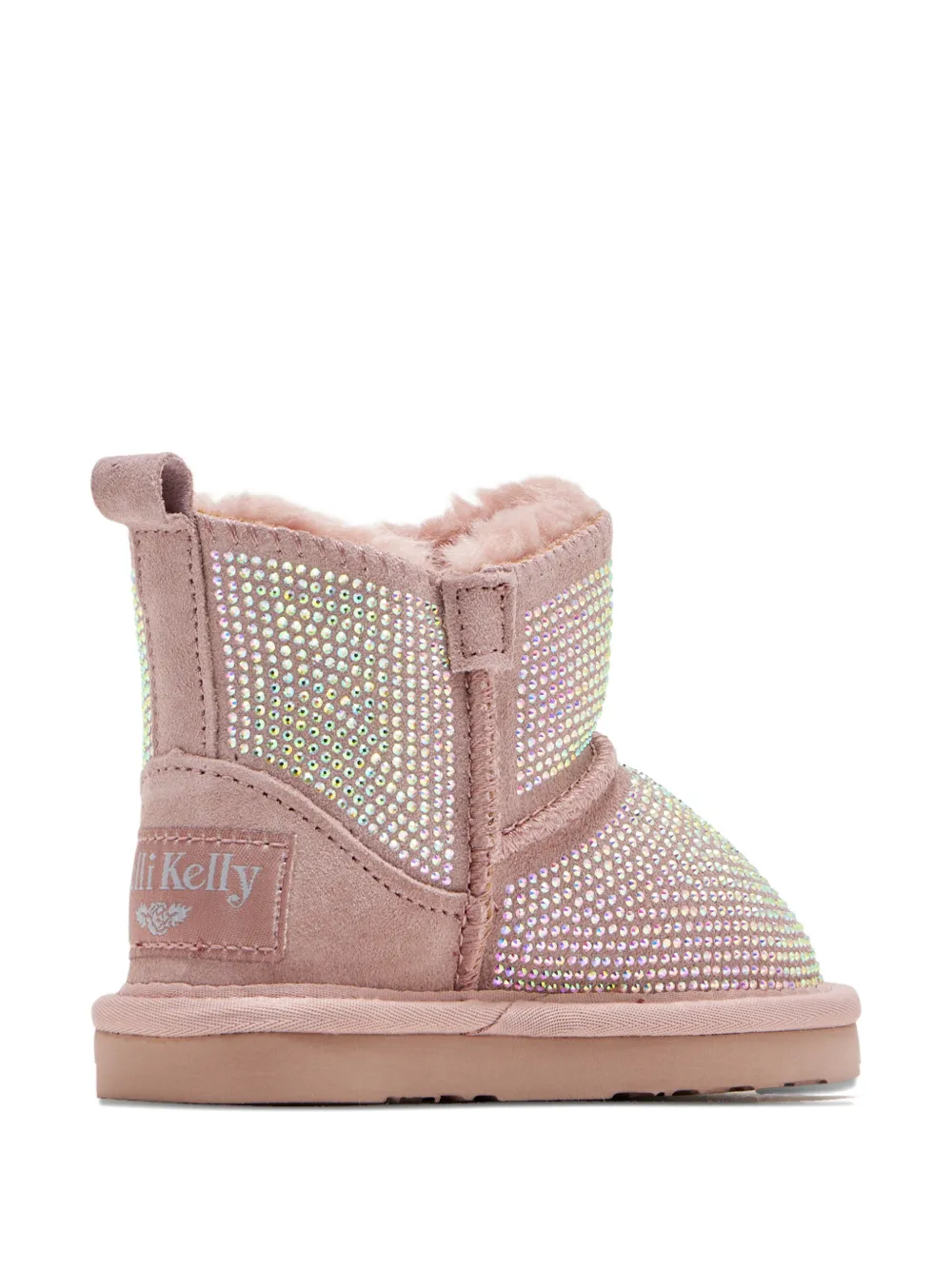 Lelli Kelly logo-patch boots Roze