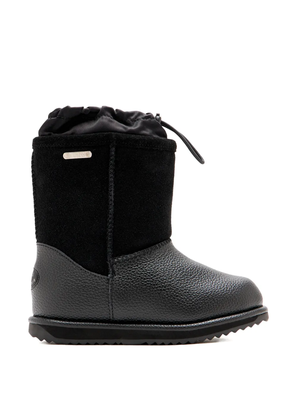 Emu Kids drawstring-fastening boots - Zwart