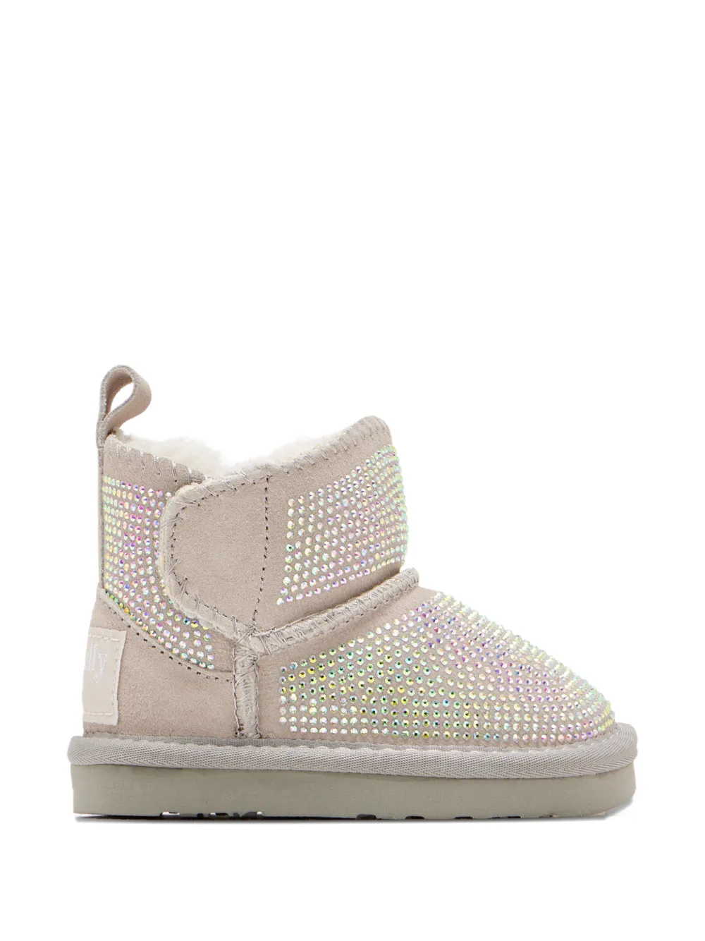 Lelli Kelly Olivia embellished pull tab boots Grijs