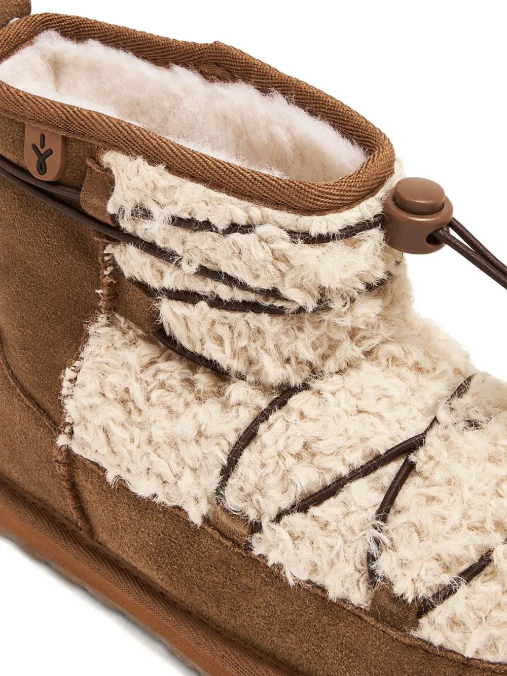 Emu Kids Mauboy fur-toggle boots Bruin