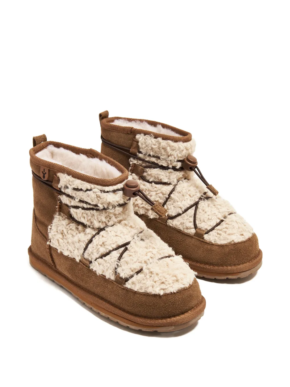 Emu Kids Mauboy fur-toggle boots Bruin