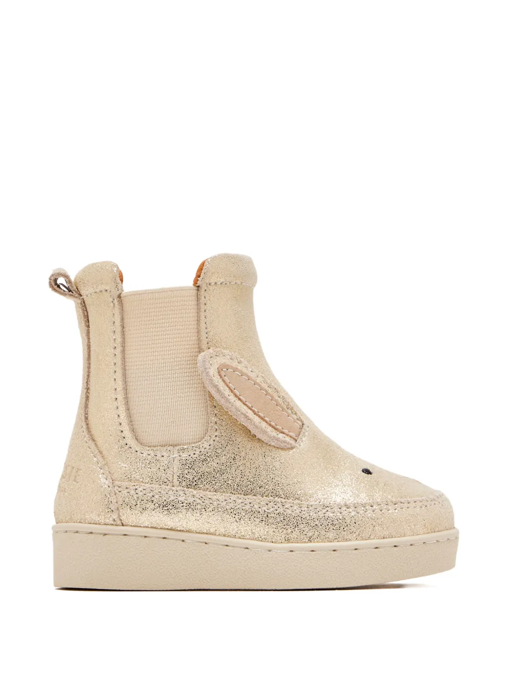 Donsje Kheera bunny-detail boots - Goud