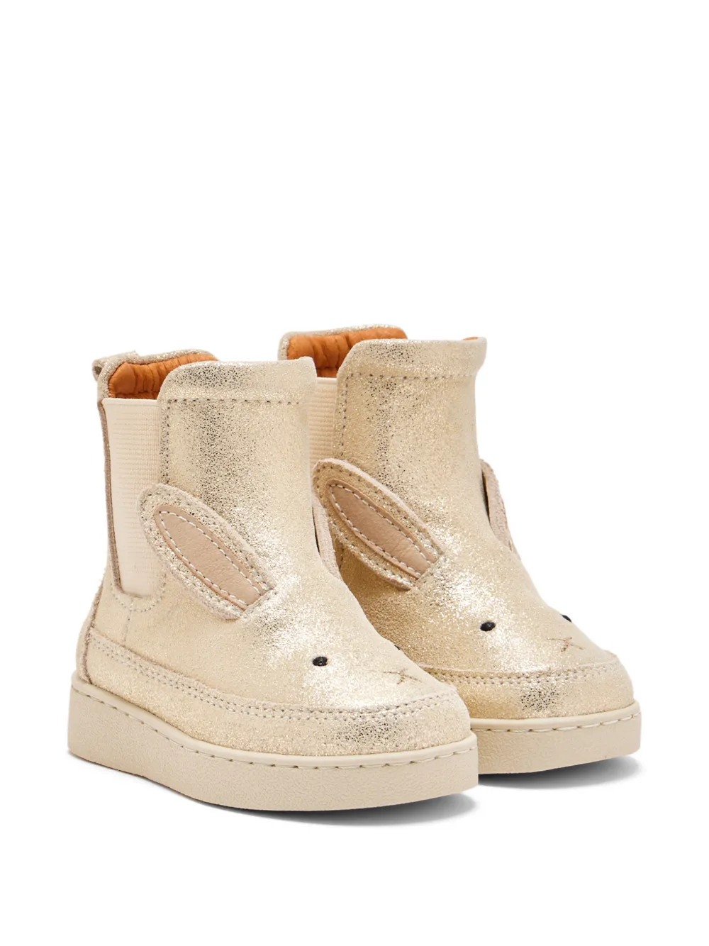 Donsje Kheera bunny-detail boots - Oro
