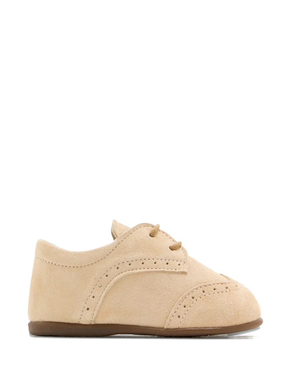 BabyWalker perforated round-toe shoes - Beige