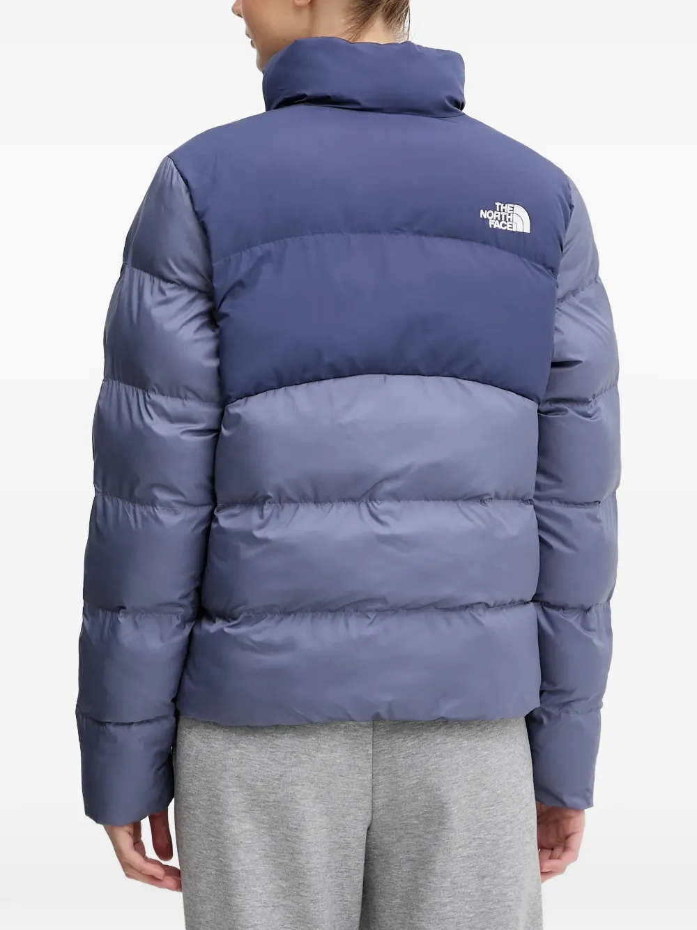  The North Face Two-tone Padded Jacket - Blue 