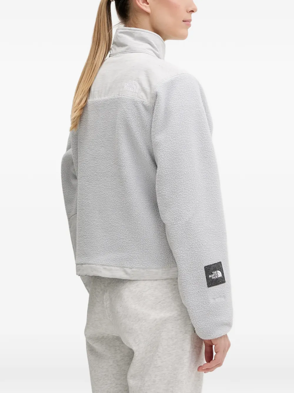 The North Face Fleece jack met ritssluiting Grijs