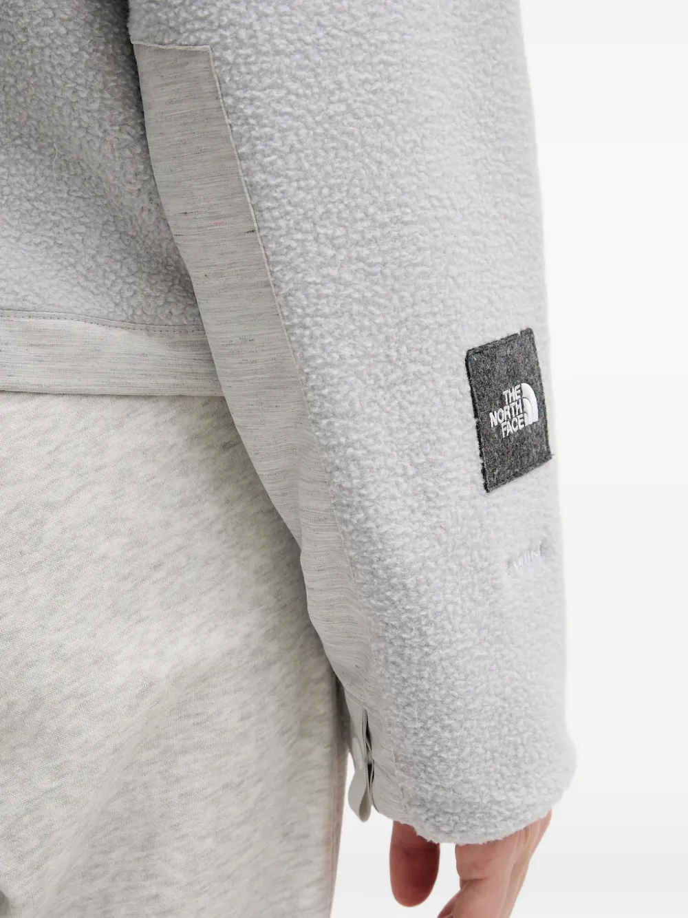 The North Face Fleece jack met ritssluiting Grijs