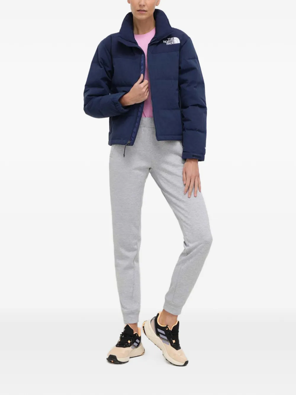  The North Face Padded Puffer Jacket - Blue 