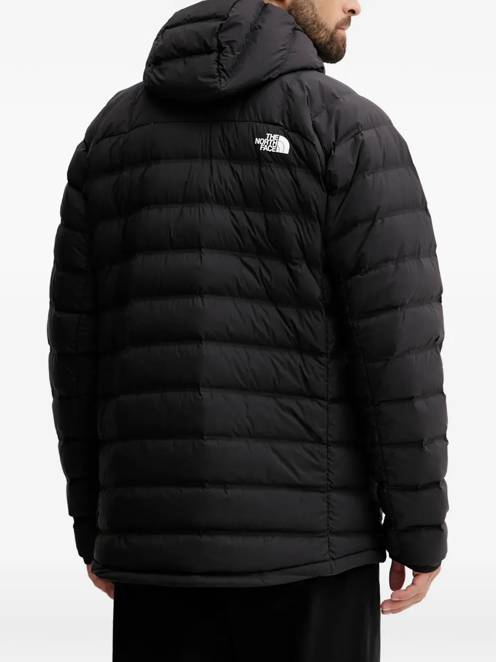 The North Face Abseil gewatteerd jack met capuchon Zwart