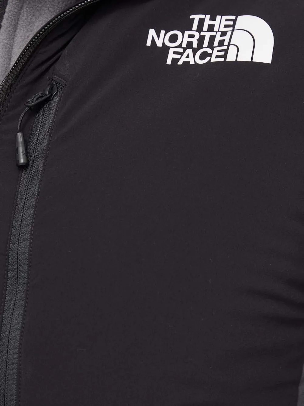 The North Face Gilet met logodetail en rits Zwart