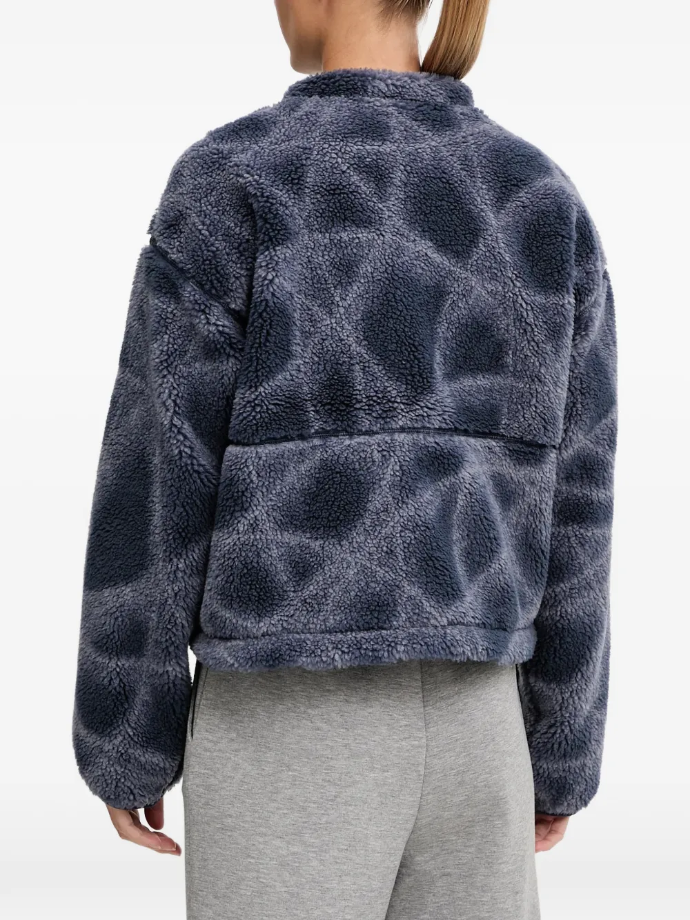  The North Face Zip-up Fleece Jacket - Blue 